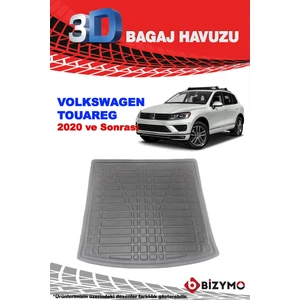 Touareg 2020 ve Sonrası 3D Bagaj Havuzu Bizymo