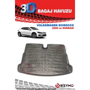 Scirocco 2009 ve Sonrası 3D Bagaj Havuzu Bizymo