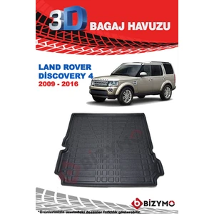 Land Rover Discovery 3 2004-2009 3D Bagaj Havuzu Bizymo