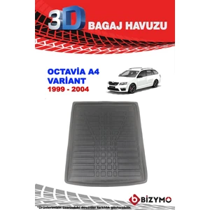 Octavia A4 Variant 1999-2004 3D Bagaj Havuzu Bizymo