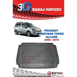 Partner Tepee Allure 2008-2018 3D Bagaj Havuzu Bizymo