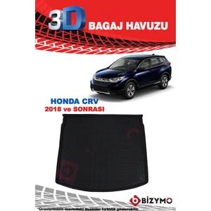 Crv Suv 2018 ve Sonrası (Üst Kısım) 3D Bagaj Havuzu Bizymo