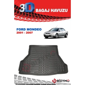 Mondeo Sedan 2001-2007 3D Bagaj Havuzu Bizymo
