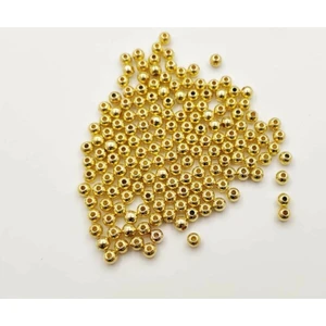 Yiğit Aksesuar 100 Adet Gold Yuvarlak Takı Yapım Ara Aparatı 5 mm