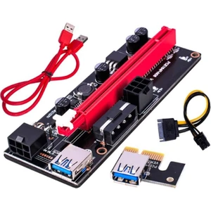 4842 Pcı E Express 1x To 16X USB 3.0 009S Riser Ekran Yükseltici Uzatma Kartı