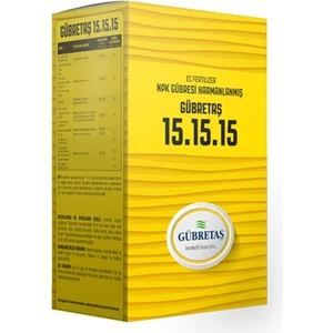 Demirler  Ambalaj 15.15.15 - Toz Gübre (1 Kg)
