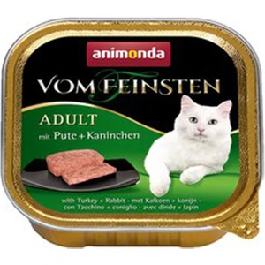 Hindili & Tavşanlı Yetişkin Kedi Konservesi 6X100 gr