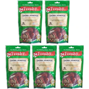 Tavuk Butları 5'li Set - Taze Tavuk Etli Kalsiyum Kemikleri - 5 x 90G