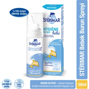 Isotonic Yetişkin Burun Spreyi 50ML + Isotonic Baby Burun Spreyi 50ML