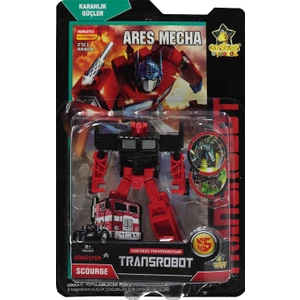 Erdem Oyuncak Transformers Robot 3+ Yaş  Kırmızı