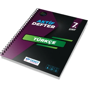 Yanıt Yayınları  7. Sınıf Türkçe Aktif Defter