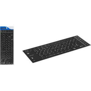 Notebook Klavye Büyük Boy Sticker Arapça Q  HDX8253 Beyaz