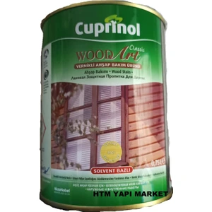 Kalite - Marshall Cuprinol Ahşap Koruyucu Vernik (( Renksiz Naturel)) 0.75 Lt Parlak
