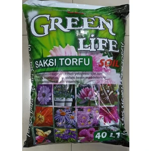 Green Life Harika Bitki Toprağı, Fideleme, Çiçek Toprağı, Htm Torf Humus Katkılı 40 Lt.
