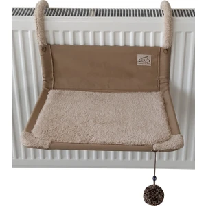 Comfort Kedi Kalorifer Yatağı Sütlü Kahve Rengi