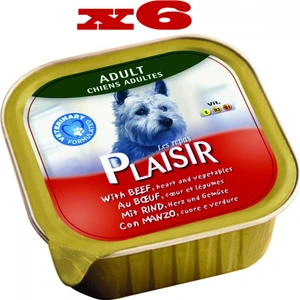 Pate 150GR Sığır Etli ve Sebzeli Plaisir Yaş Köpek Maması