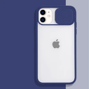 iPhone 11 Lacivert Lens Korumalı Telefon Kılıfı