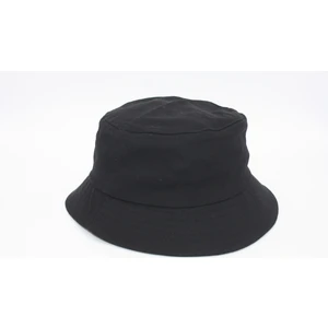 Bucket Şapka Siyah  Kadın Kova Şapka