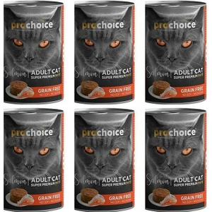 Prochoice Somonlu Yetişkin Kedi Konservesi 400 gr x 6 Adet