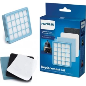 Powerpro Compact FC9323/07 Hepa Filitre Seti