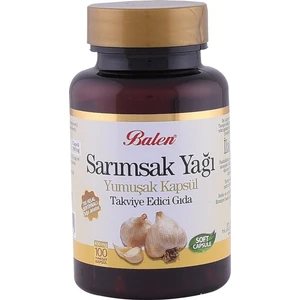 Balen Sarımsak Yağı Softgel 450 Mg 100 Tablet