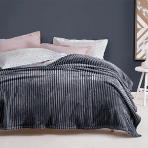 Bedding Holly Wellsoft Battaniye Tek Kişilik- Antrasit