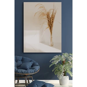 Blok Design Kanvas Tablo Resim Çiçek Temalı Dekoratif Duvar Tablosu