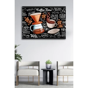 Blok Design Kanvas Tablo Resim Mutfak Sofra Yemek Odası Dekoratif Duvar Tablosu