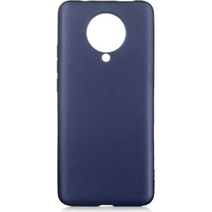 Case 4U Xiaomi Poco F2 Pro Kılıf Klasik Mat Renkli Yumuşak Premier Silikon Lacivert