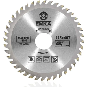 Emka Ahşap Kesme Sunta Testeresi 115 mm 40 Diş