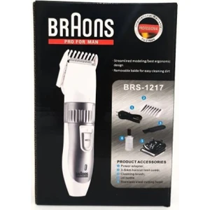 Şarj Edilebilir Kablosuz Tıraş Makinesi BRS-1217