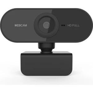 Mikrofon HD-U01 1080P USB Kamera Web Kamerası Siyah (Yurt Dışından)