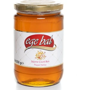 Ege Bal Süzme Çiçek Balı 850 gr Cam Kavanoz
