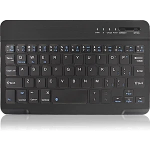Vorcom Ultimate Uyumlu Bluetooth Tablet Klavyesi Mini Slim Şarjlı Kablosuz Klavye