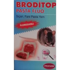 - Broditop Pasta Fluo Sıçan Fare Pasta Yem 100GR