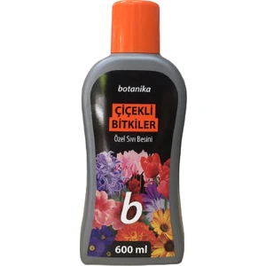 Çiçekli Bitkiler Için Özel Sıvı Besini  (600ML Turuncu)