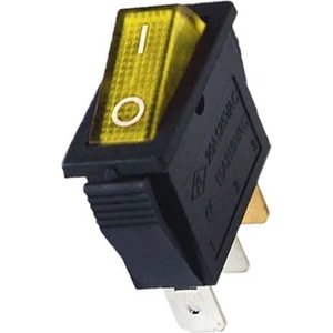 Site Hırdavat IC-113 Sarı Dar Işıklı Anahtar On/off Switch 3p