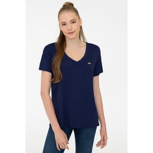 U.S. Polo Assn. Kadın Lacivert T-Shirt 50236611-VR033