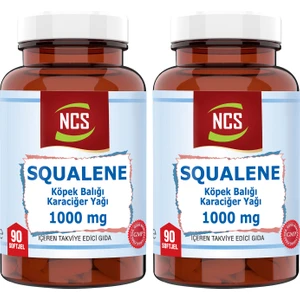 Squalene Köpek Balığı 1000 Mg 2 Kutu 90 Tablet