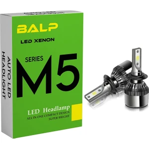 M5 LED Zenon H11 LED Xenon 40W 9600LM 6500K Far Ampulü LED Zenon Şimşek Etkili