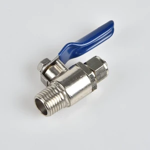 Mini Küresel Vana 1/4 - Su Arıtma Cihazı Montaj Parçası