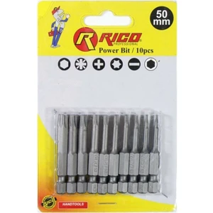 Bits Torx Tork Uç Takımı T 6 /t 40 Kadar 10 Parça 50MM