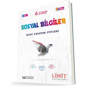 Limit Yayınları 6. Sınıf SoSyal Bilgiler Konu Anlatım Föyleri