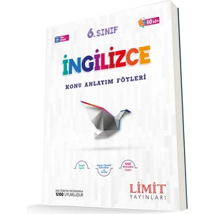 Limit Yayınları 6. Sınıf İngilizce Konu Anlatım Föyleri