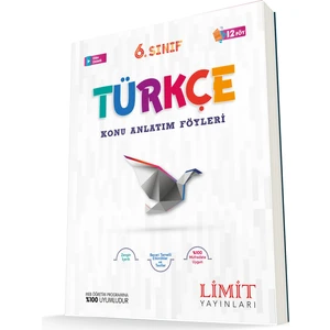 Limit Yayınları 6. Sınıf Türkçe Konu Anlatım Föyleri