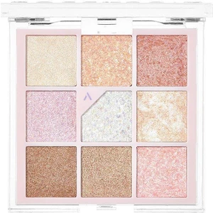 Unleashia - Glitterpedia Eye Palette No:1 Parıltılı Göz Farı, Işıltılı Far Paleti, Simli Far