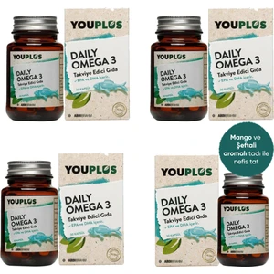 Daily Omega-3 30 Kapsül 4 Adet - Abdi İbrahim