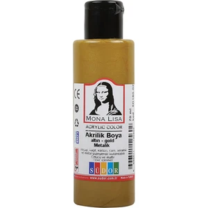 Mona Lisa SD160-02 Akrilik Boya Altın 70 ml