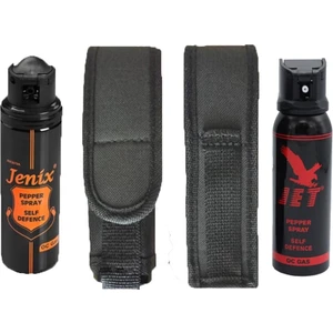 Asker Vadisi Bibergazı Kılıfı Büyük Boy  Siyah Renk ( Gaz Dahil Değildir )(Ürün Sadece Kılıftır)