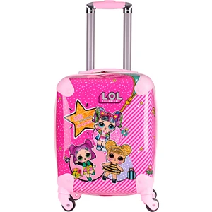02025 Pembe Lol Bebek Kız Çocuk Valizi